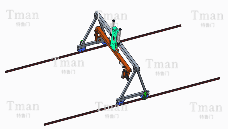 箱體翻轉(zhuǎn)搬運龍門機械手