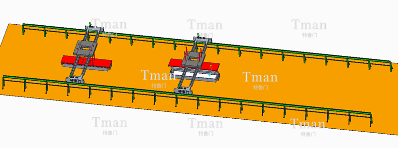 軌枕養(yǎng)護(hù)龍門機(jī)械手