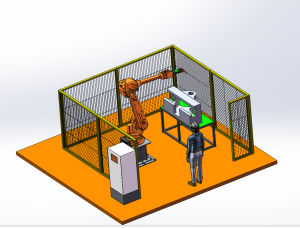 堆焊自動(dòng)打磨工作站
