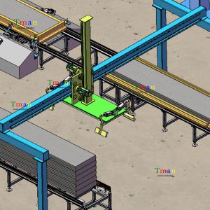 板材轉(zhuǎn)線搬運(yùn)機(jī)械手