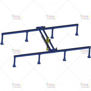 三軸桁架搬運(yùn)機(jī)械手 載荷400kg 可定制