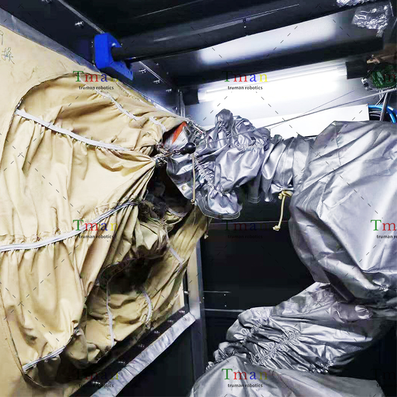 噴砂機器人屏風防護罩