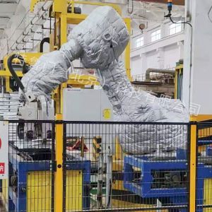 碼垛機(jī)器人耐寒防護(hù)服，加熱保溫性能好