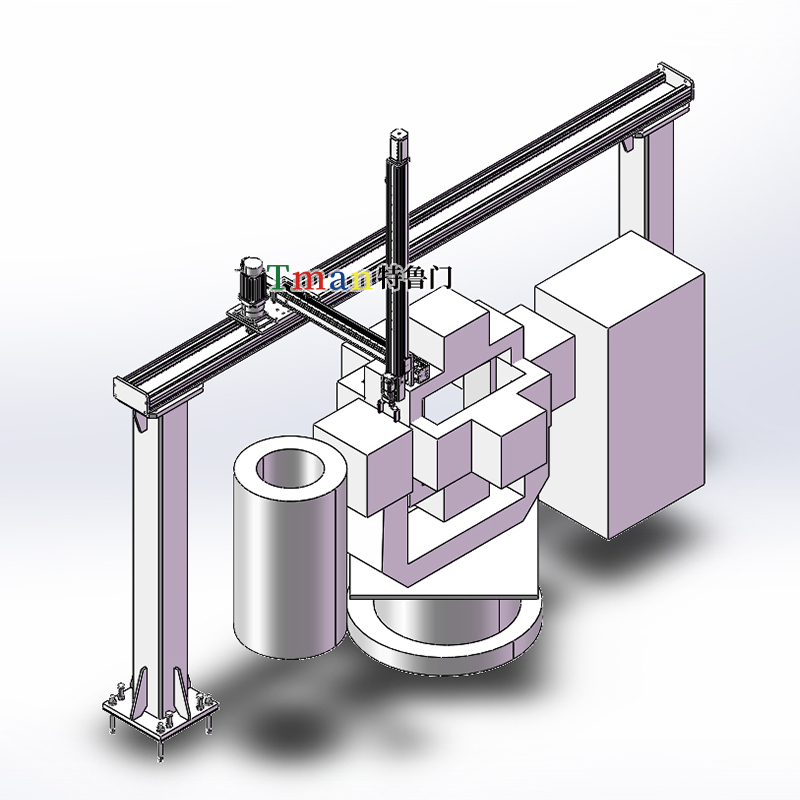 芯片搬運(yùn)桁架機(jī)械手