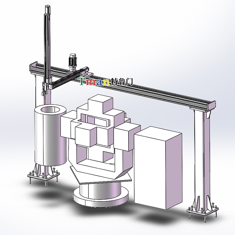 芯片搬運(yùn)桁架機(jī)械手