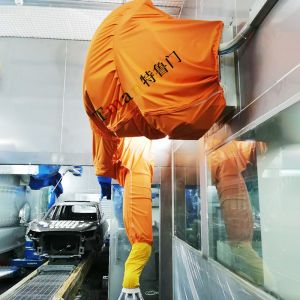 機器人噴漆防護服：工業(yè)噴漆領(lǐng)域的堅實護盾